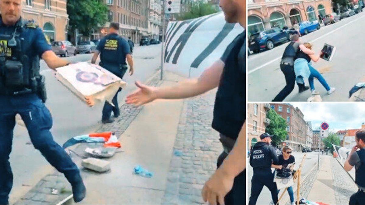 Bir haftada Kur'an'a nc saldr! Danimarka polisi 'al-yak' dedi