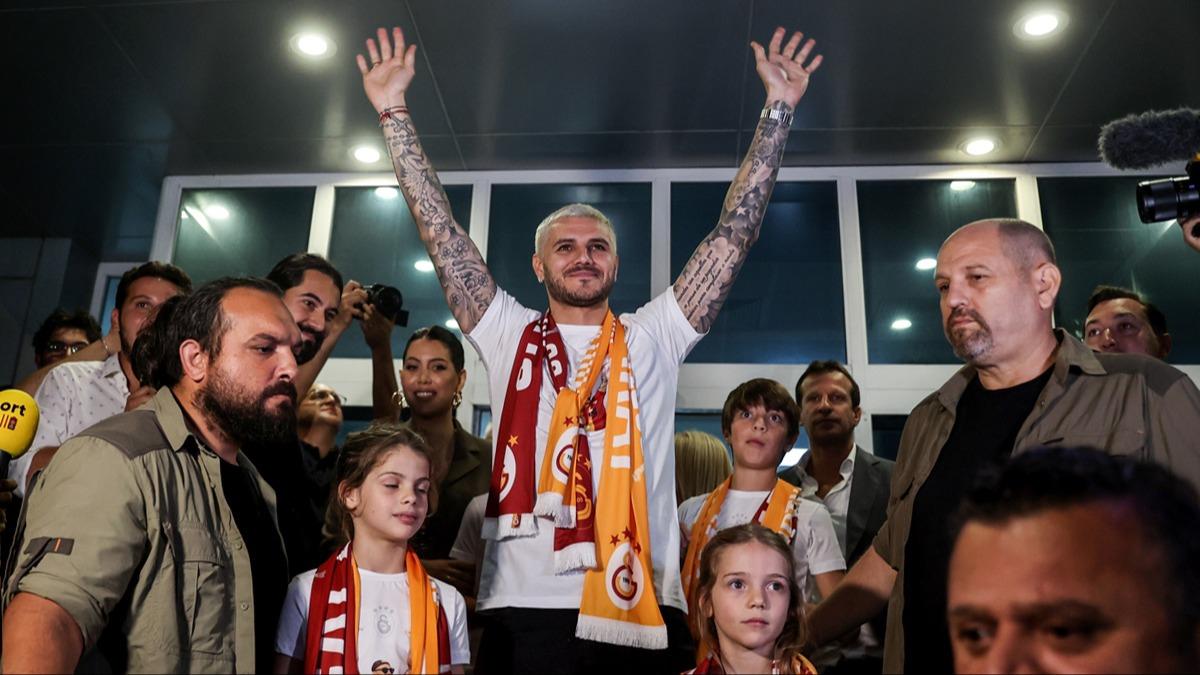 Beklenen an geldi! Ve Mauro Icardi, stanbul'da