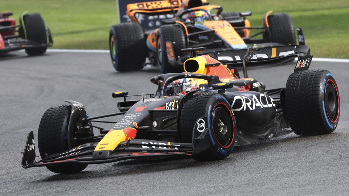 F1 Belika Grand Prix'sinin sprint yarnda Verstappen birinci oldu 