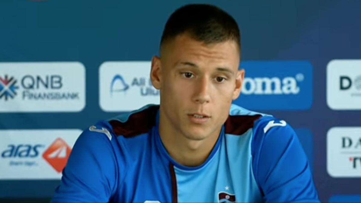 Trabzonspor'dan Filip Benkovic aklamas
