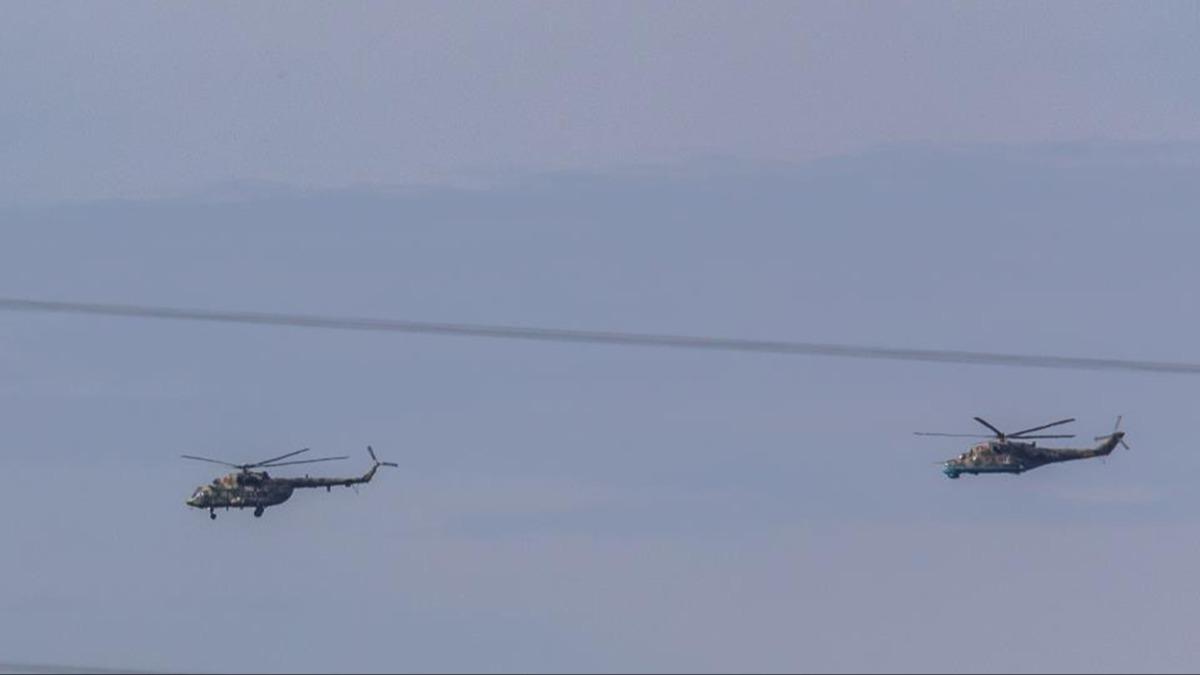 Belarus helikopterleri, NATO snrn ihlal etti