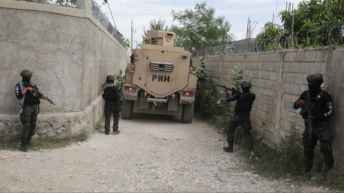 Kenya kaos ve iddeti durdurmak iin Haiti'ye 1000 polis gnderiyor