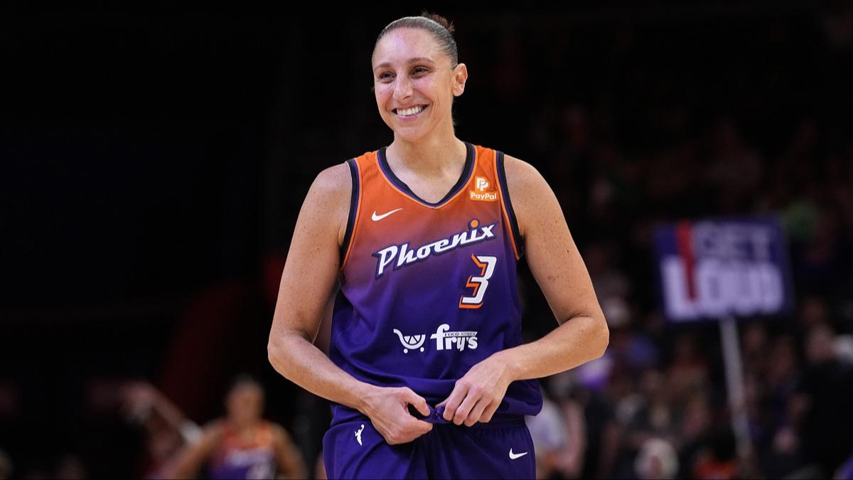 WNBA'de 10 bin say barajn aan ilk basketbolcu Diana Taurasi oldu