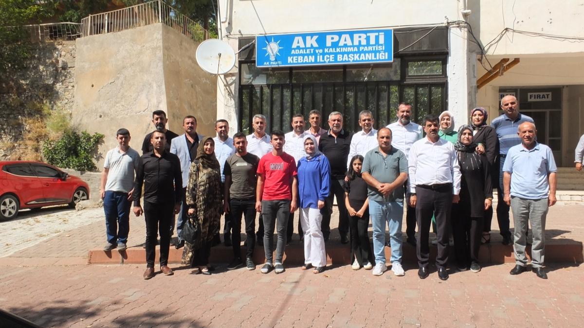 AK Parti Genel Bakan Yardmcs Zengin, Elaz'n Keban ilesinde ziyaretlerde bulundu 