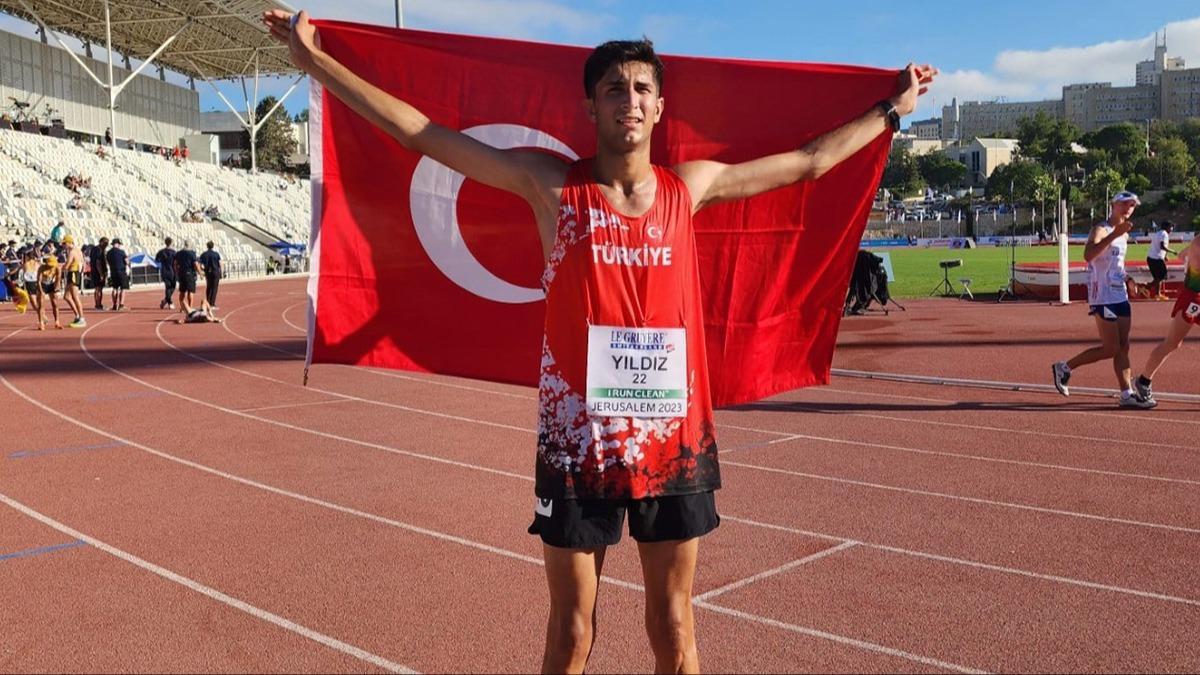 Milli sporcu Hayrettin Yldz Avrupa ikincisi