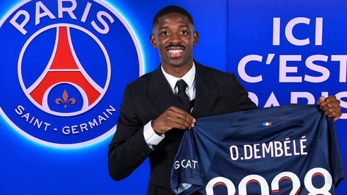 Ousmane Dembele, PSG'de! 5 yllk imza
