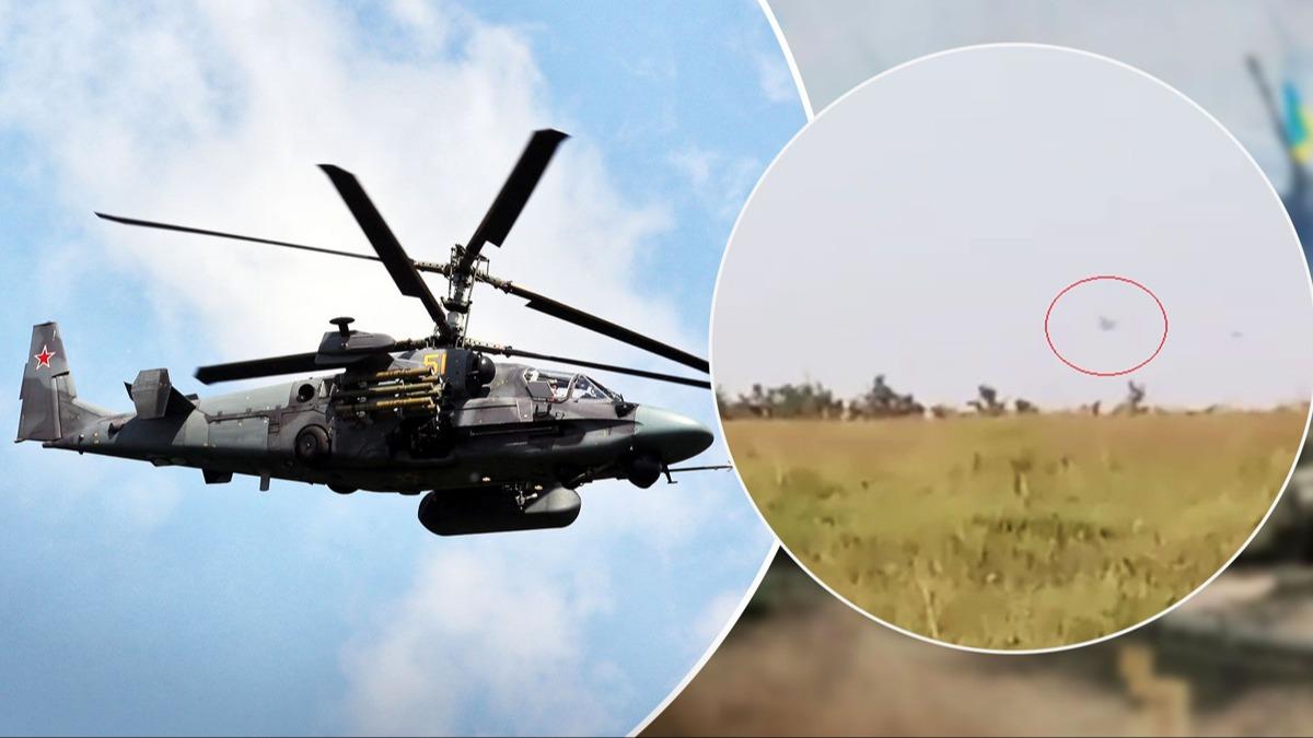 Rusya'ya ait 2 Ka-52 helikopteri drld