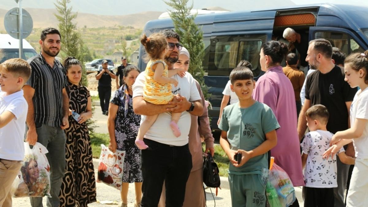 Ermeni igalinden kurtarlan Fzuli ehrine aileler yerlemeye balad