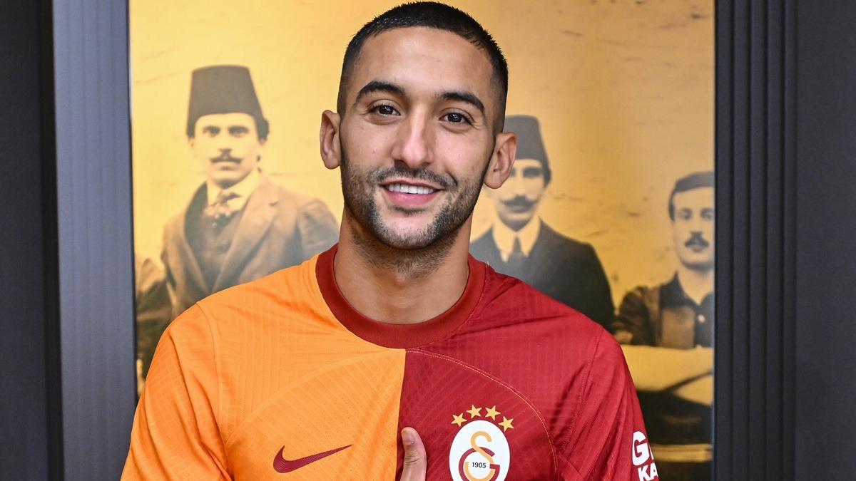 te maliyeti! Hakim Ziyech, resmen Galatasaray'da!