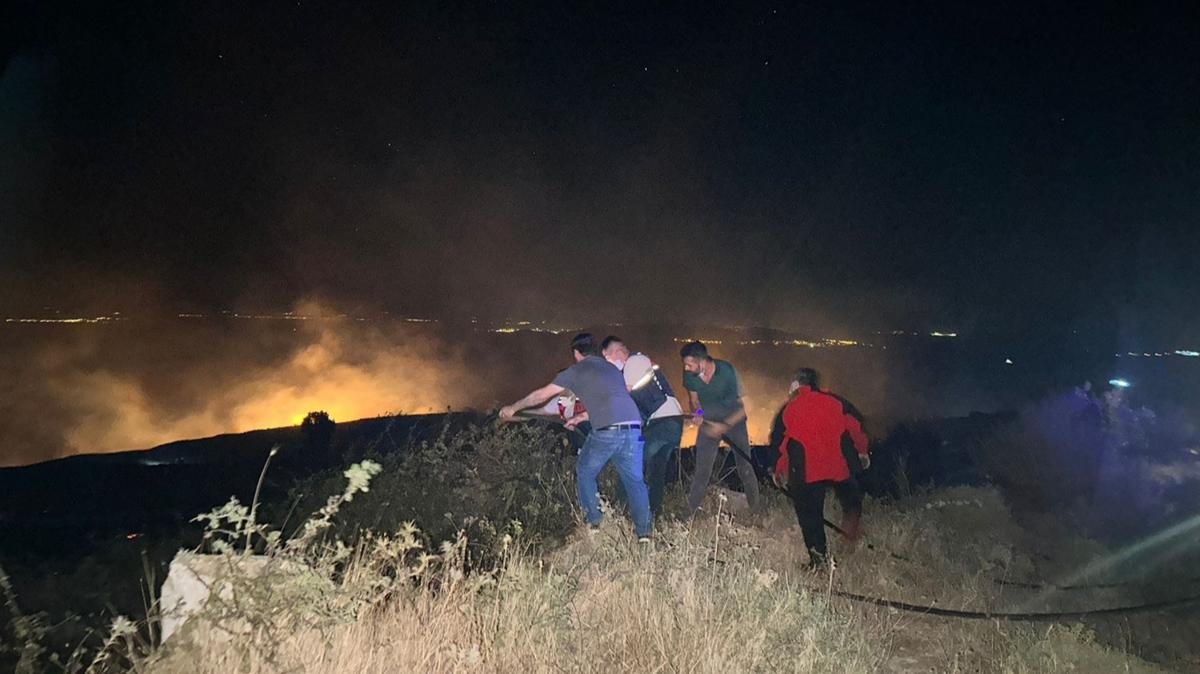 Marmara Adas'nda makilik alanda kan yangn kontrol altnda 