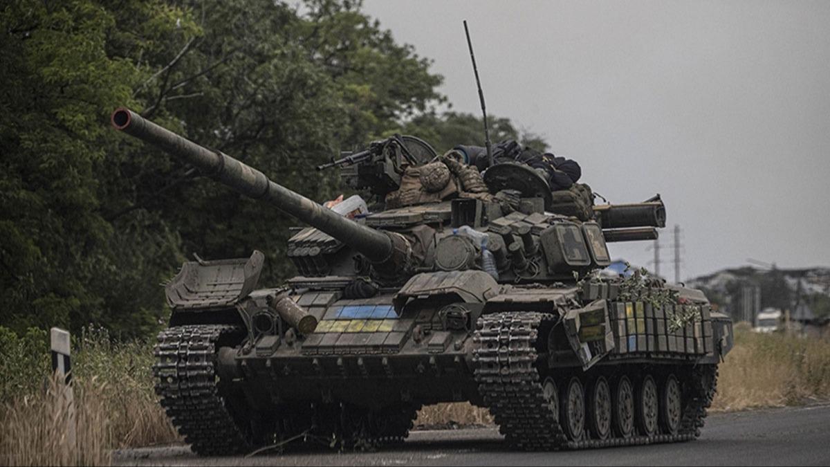 Ukrayna ordusu tanklar ile birlikte Harkiv'de atmalara devam ediyor