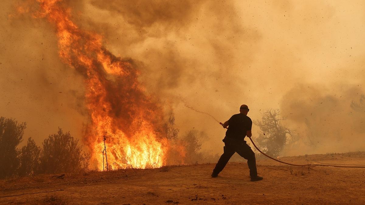 Yunanistan'da yangnlar 4'nc gnnde devam ediyor 