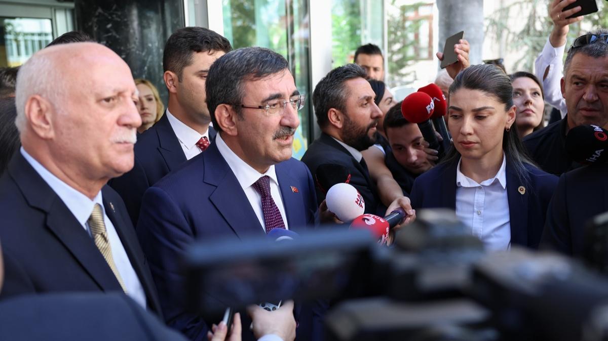 Cumhurbaşkanı Yardımcısı Yılmaz: Politikalarımızı uygulamaya devam edeceğiz
