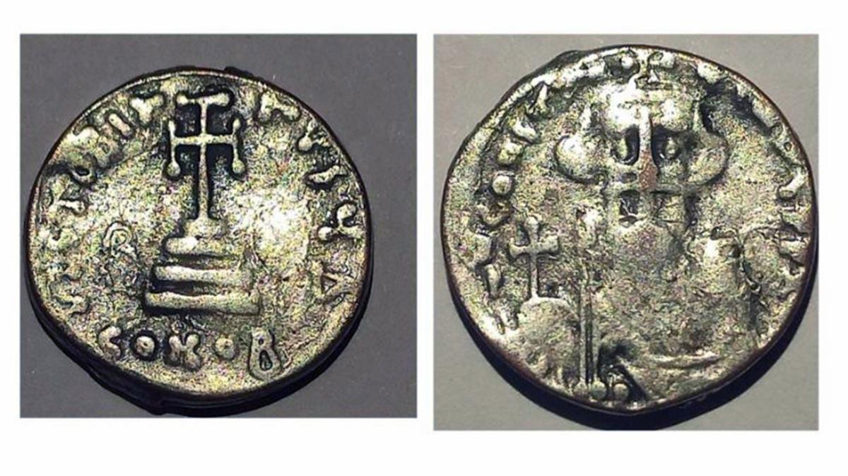 Roma dnemine ait tarihi eser statsnde madalyon ele geirildi
