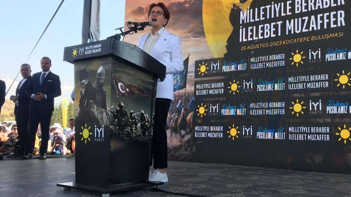 Akşener’in konuşması adeta bir itiraf niteliğinde olmuştur