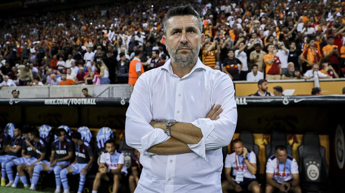 Trabzonspor'da eletirilerin oda Nenad Bjelica