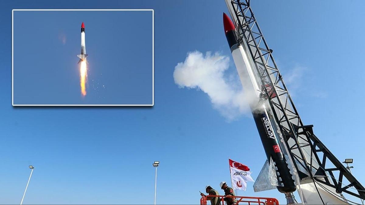 Trkiye'nin rettii milli hibrit roket motoru ilk kez uzayda test edilecek