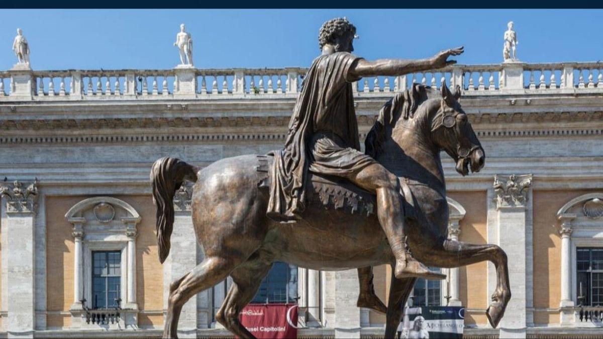 ABD'de Trkiye'den karld dnlen Marcus Aurelius'un heykeline soruturma kapsamnda el koyuldu