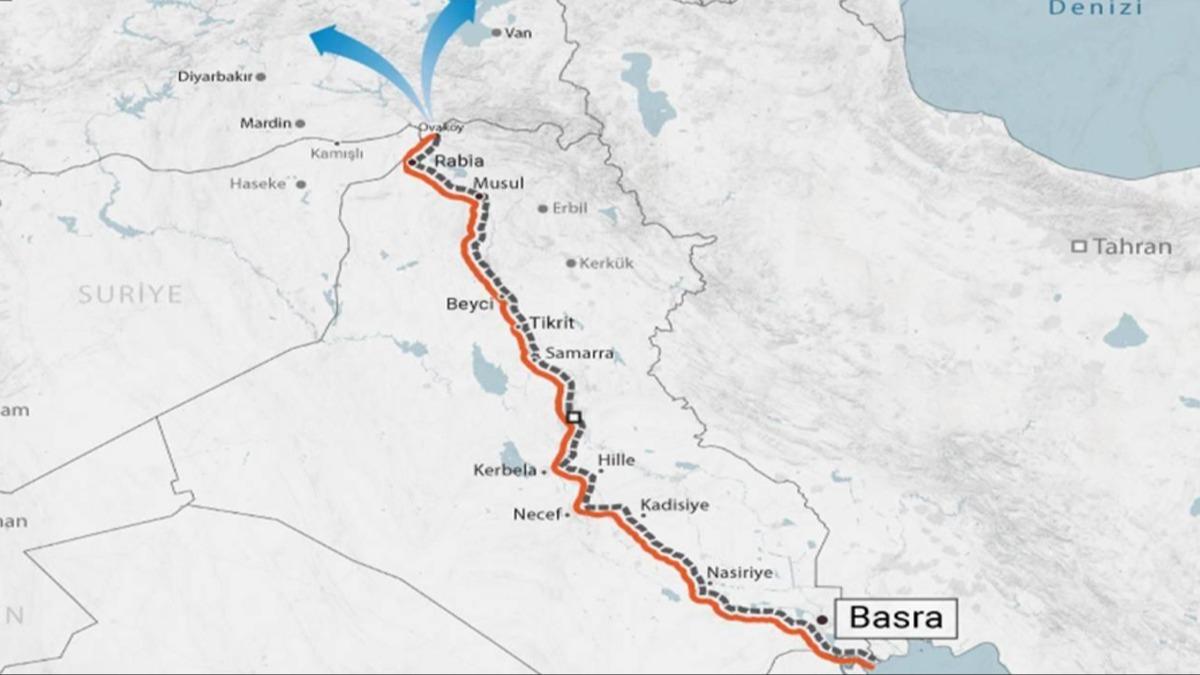 Irak Kalknma Yolu Projesi'nde imzalar yakn: Krfez dnyaya Ovaky'den alacak