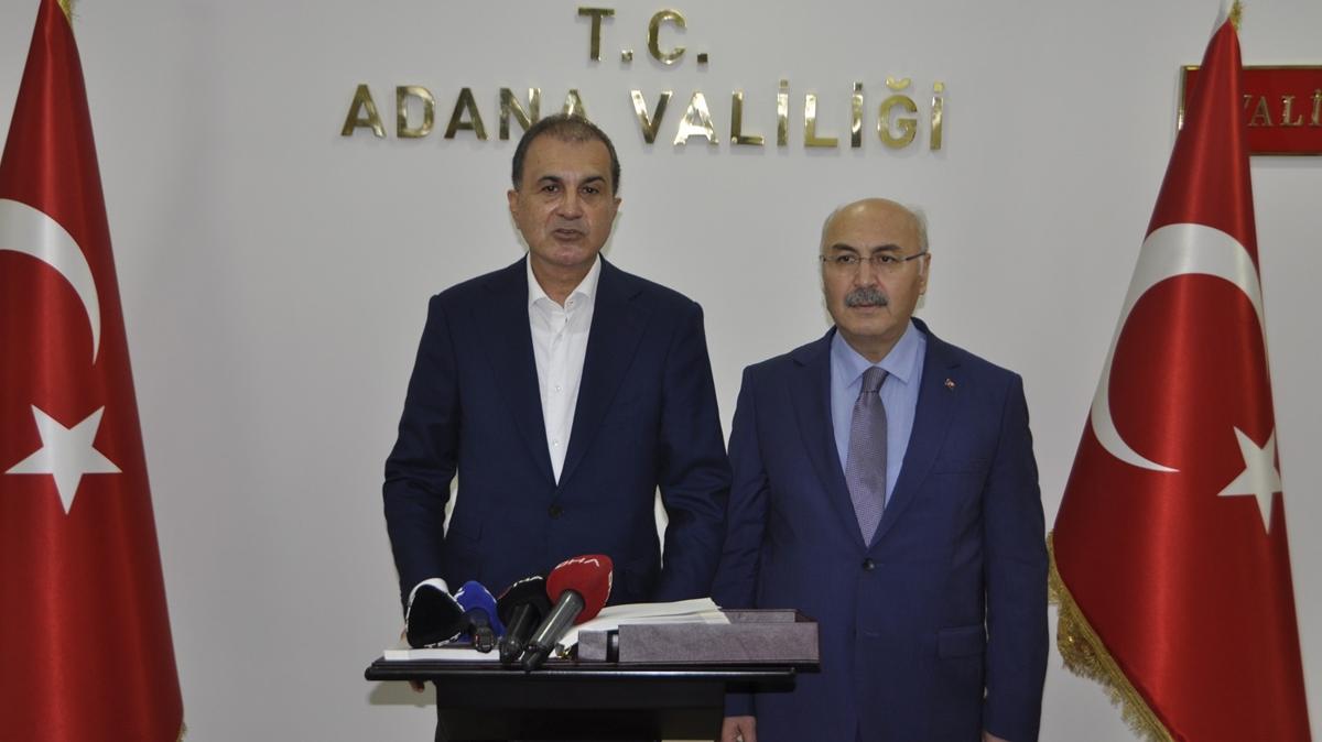 AK Parti Szcs elik'ten, Adana Valisi Kger'e ziyaret 