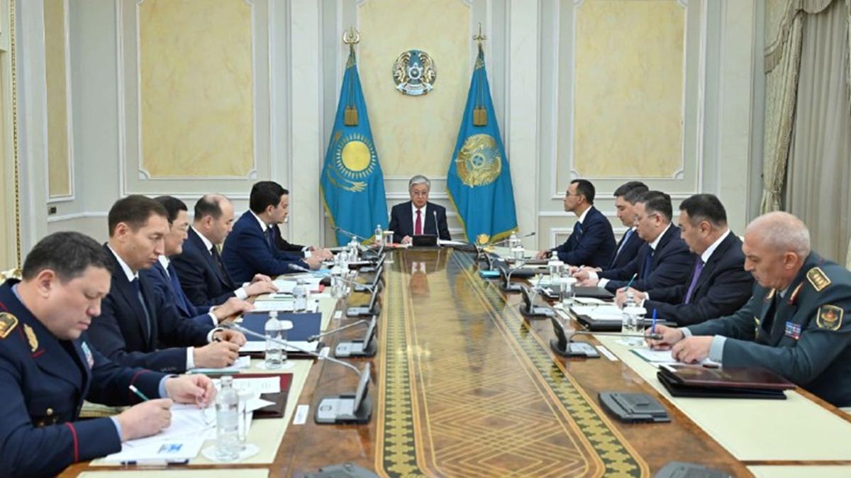 lkede ans oyunlarna bamllk artt! Tokayev, Kazakistan Gvenlik Konseyi'ni toplad