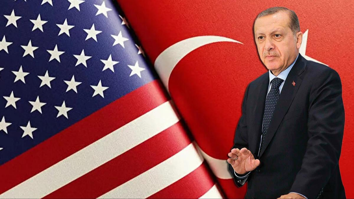 ABD'den Cumhurbakan Erdoan'a teekkr