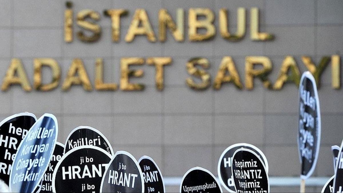 Hrant Dink davasnda 13 phelinin mahkemesi grld