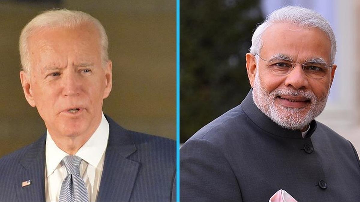 Modi ve Biden G-20 Zirvesi ncesi grt
