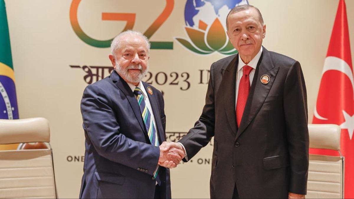 Cumhurbakan Erdoan ile gren Silva'dan ''Trkiye'' mesaj 