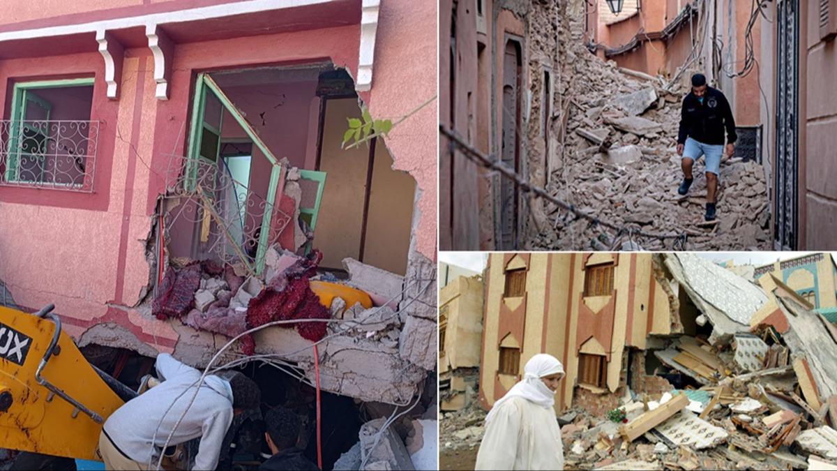Fas'ta 7 byklnde deprem: Yzlerce kii hayatn kaybetti