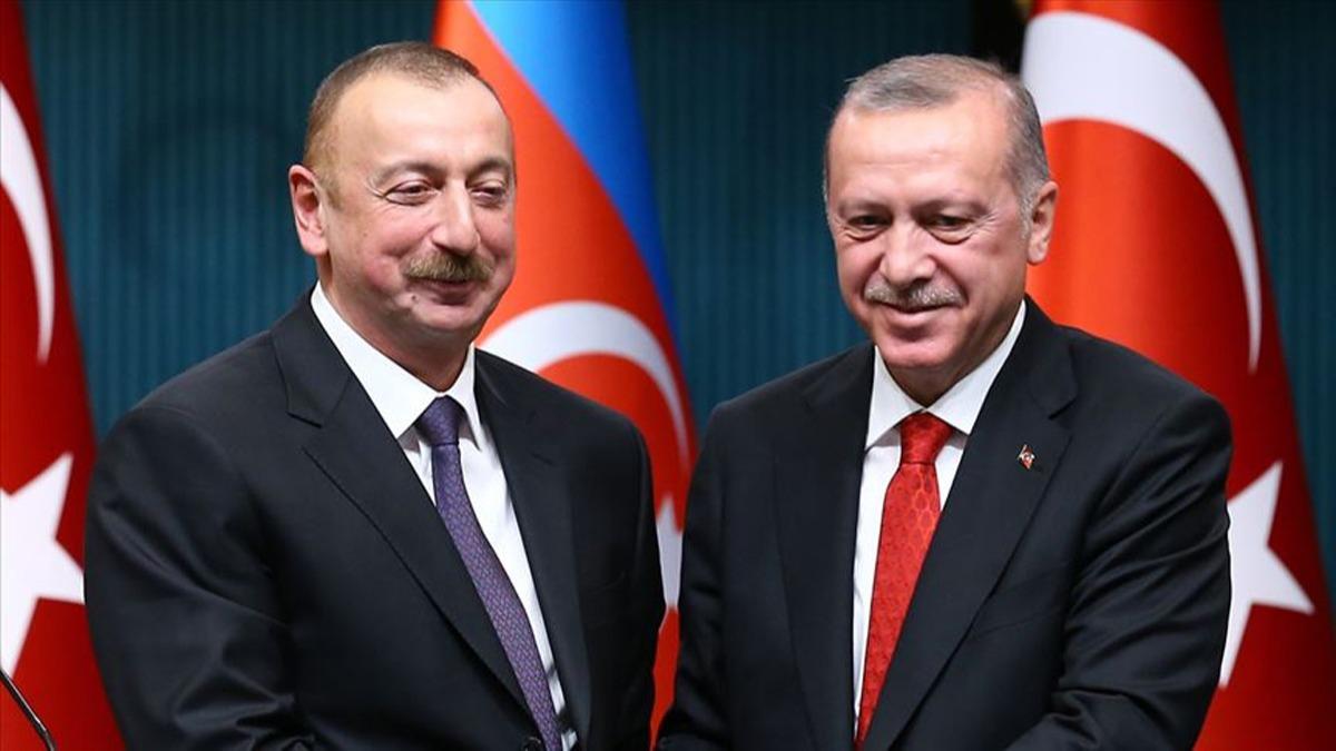 Cumhurbakan Erdoan, Azerbaycan Cumhurbakan Aliyev ile telefonda grt
