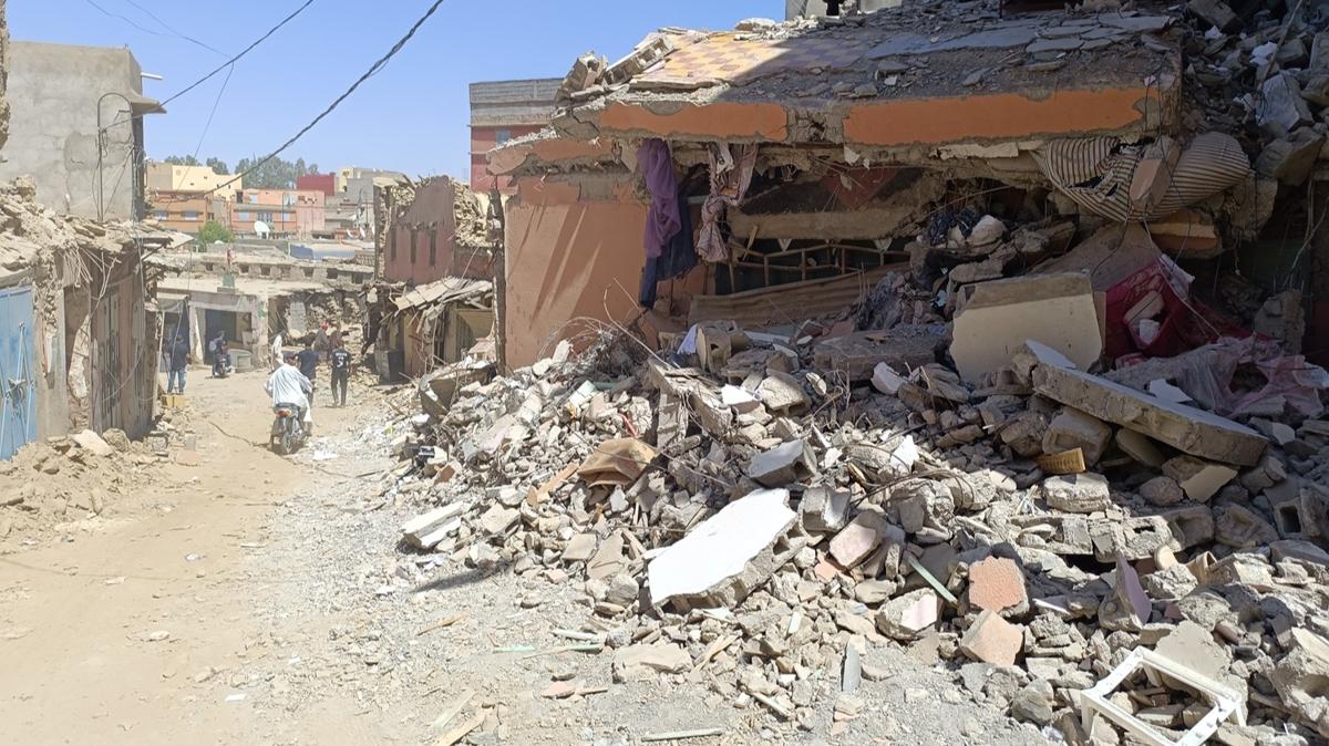 Fas'taki deprem sebebiyle arama kurtarma almalar devam ediyor