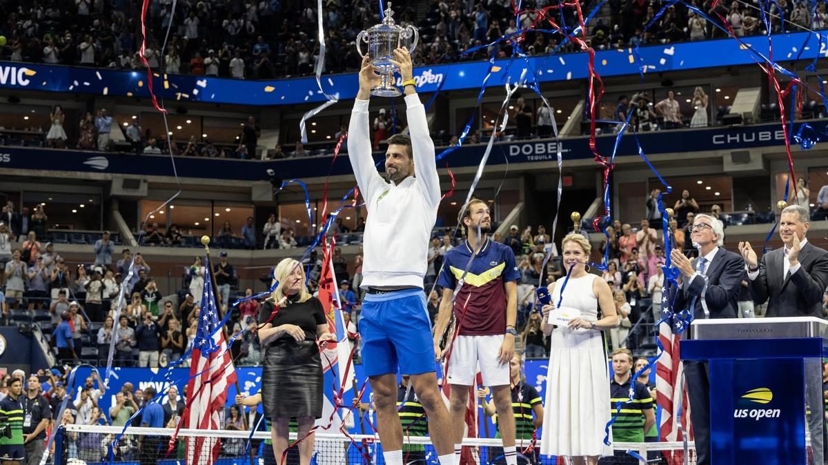 ABD Ak'ta ampiyon Novak Djokovic