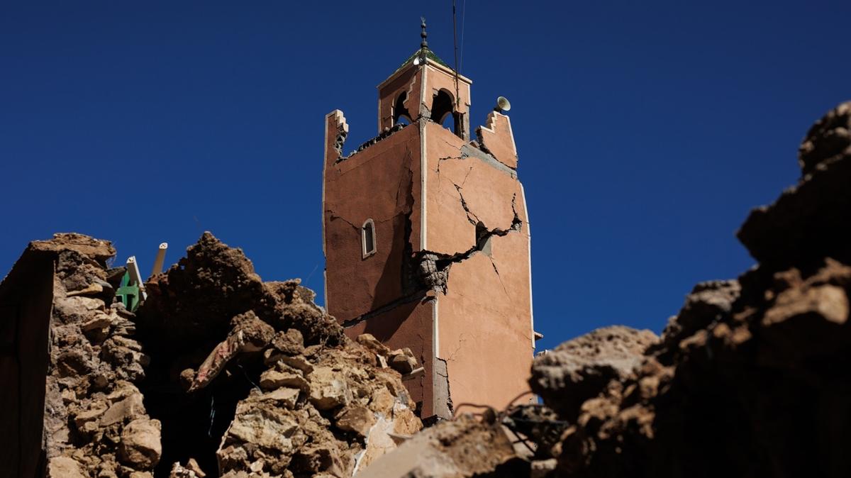 Fas'ta depremde hayatn kaybedenlerin says 2 bin 901 oldu
