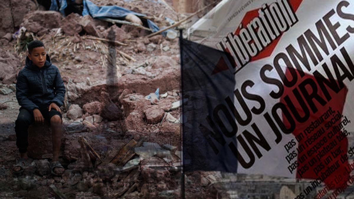 Fas'taki deprem sonras irenleen Fransa medyasna ''Trkiye'' rneiyle cevap verdiler