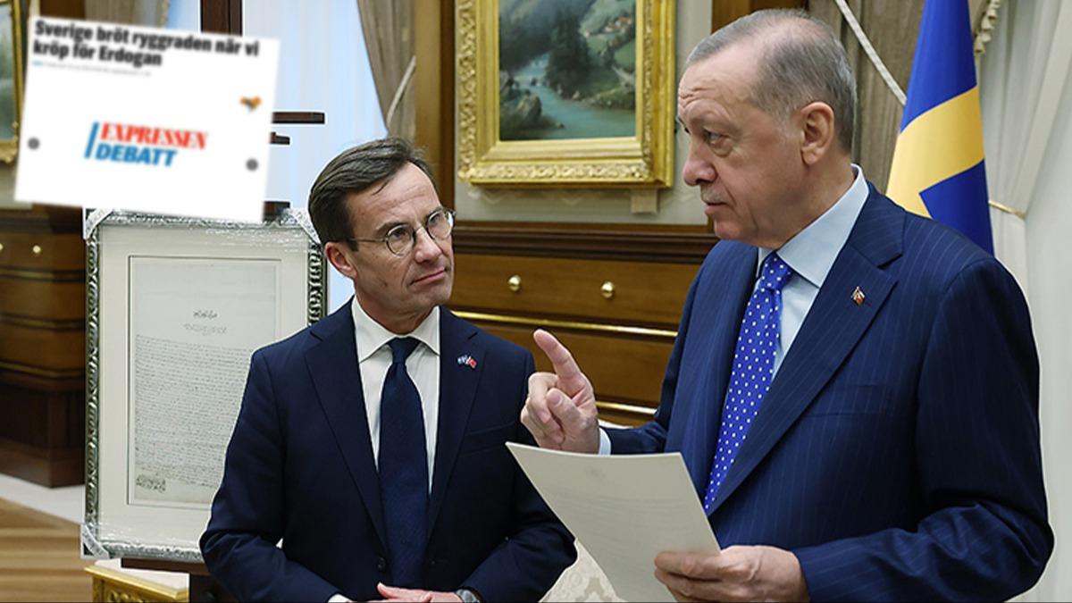 Cumhurbakan Erdoan'n ABD ziyareti ncesi yapt aklamalar sve'te gndem oldu: Eilmekten omurgamz krld  