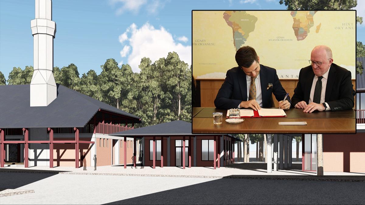 Samsun niversitesi ile Ulusoy Un arasnda cami projesi yapm protokol imzaland