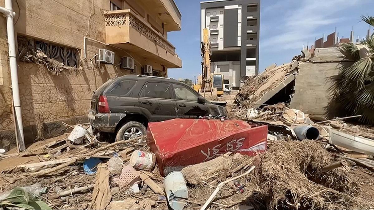 Libya'daki afet sebebiyle altyapnn yzde 70'inde hasar meydana geldi