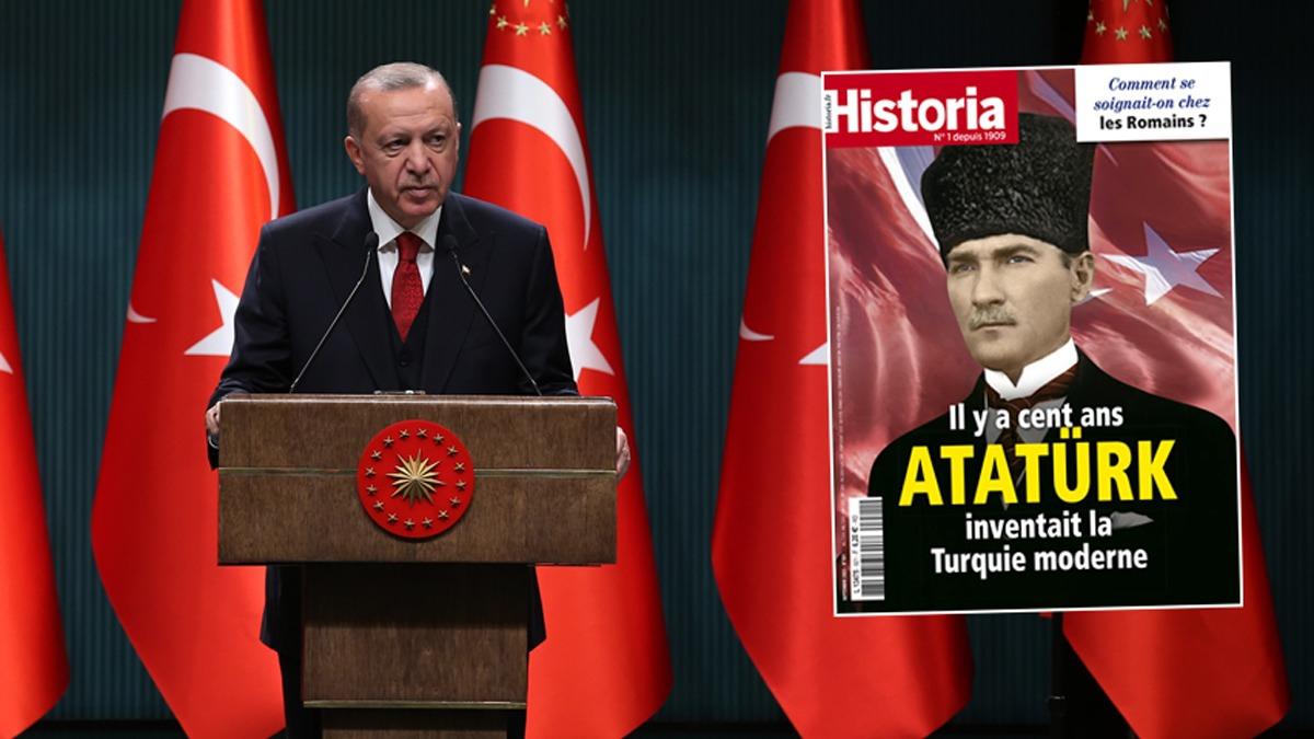 Franszlardan 100. yl yorumu: Cumhurbakan Erdoan, Atatrk'n mirasn yeniden yazyor