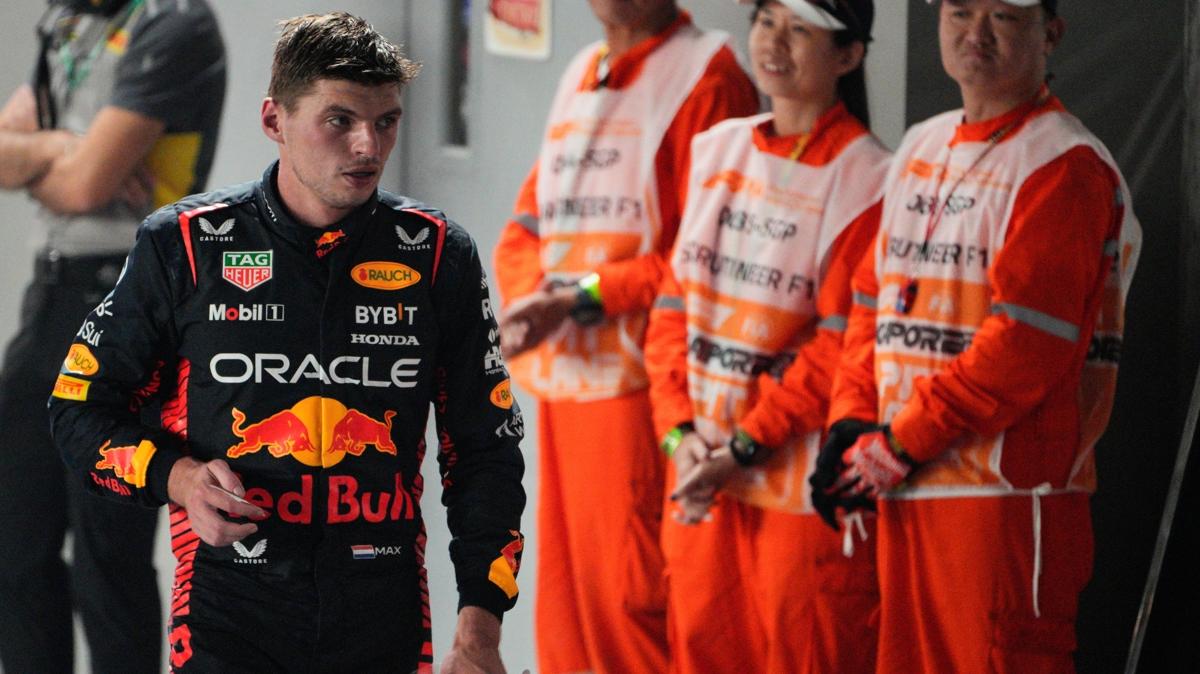Japonya GP'de pole pozisyonu Max Verstappen'in