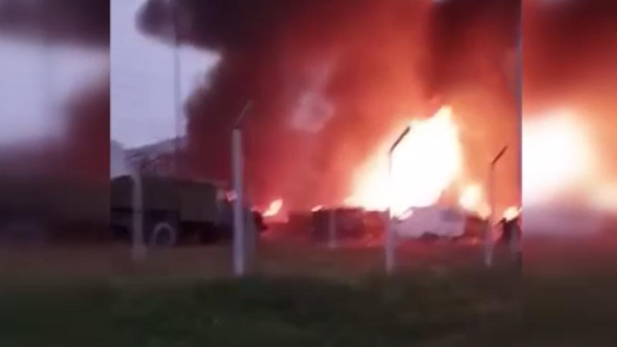 Karaba'da benzin depolama alannda patlama! 290' yaral, 20 kii hayatn kaybetti