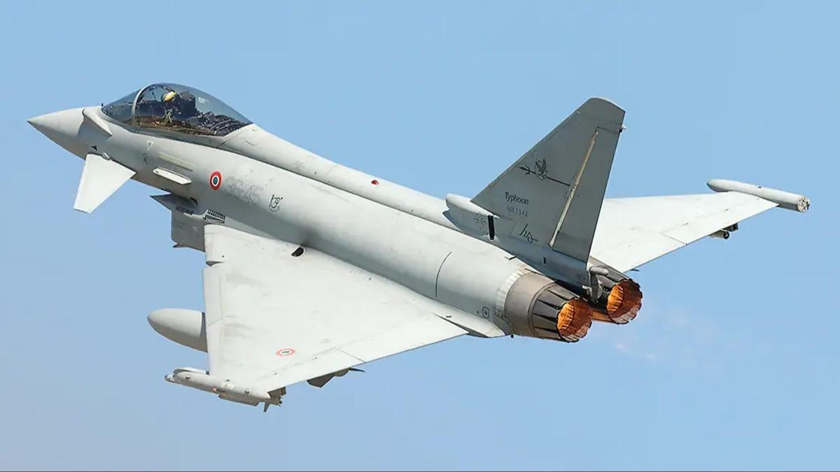 Eurofighter Typhoon jetleri Polonya'ya konulandrld
