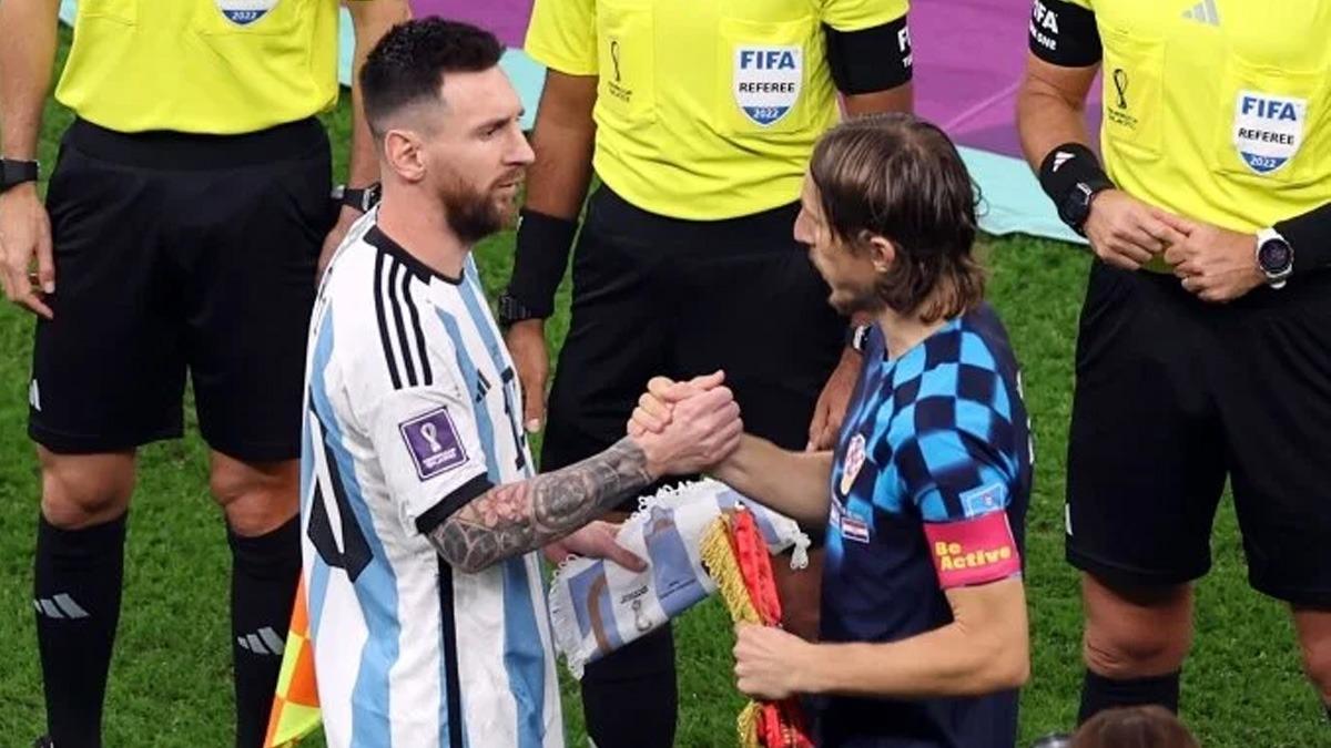 Luka Modric, Lionel Messi ile takm arkada olabilir