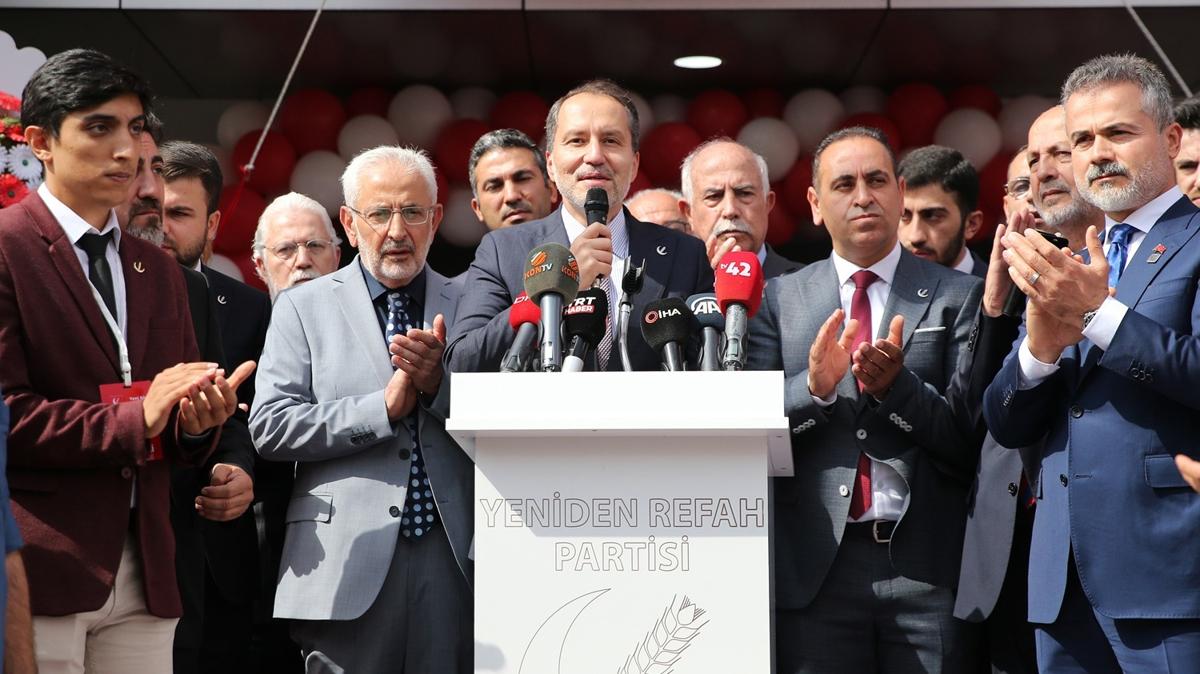 Fatih Erbakan: Adaleti tesis edecek sivil anayasaya seve seve destek oluruz