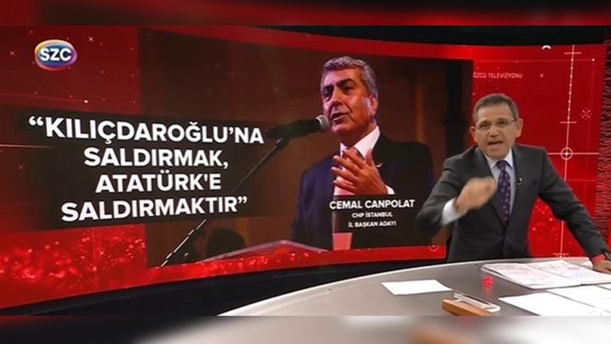 Fatih Portakal ile CHP'li Canpolat canl yaynda kapt: Sizin kafa gitmi