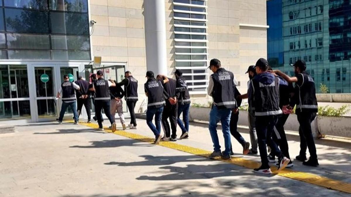 Elaz polisinden organize sulara ynelik operasyon: 3 tutuklama 