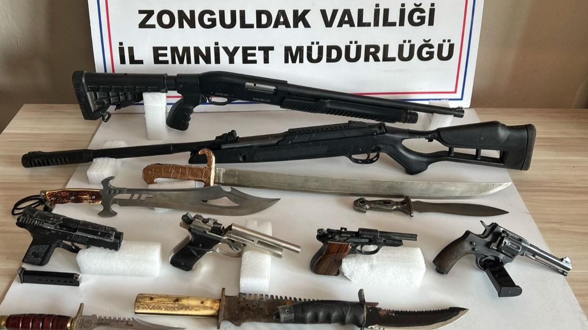 Zonguldak'ta ''Kafes'' operasyonu: 18 gzalt 