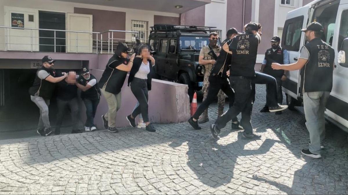 zmir'de gzaltna alnan 3 HDP'li bakan tutukland
