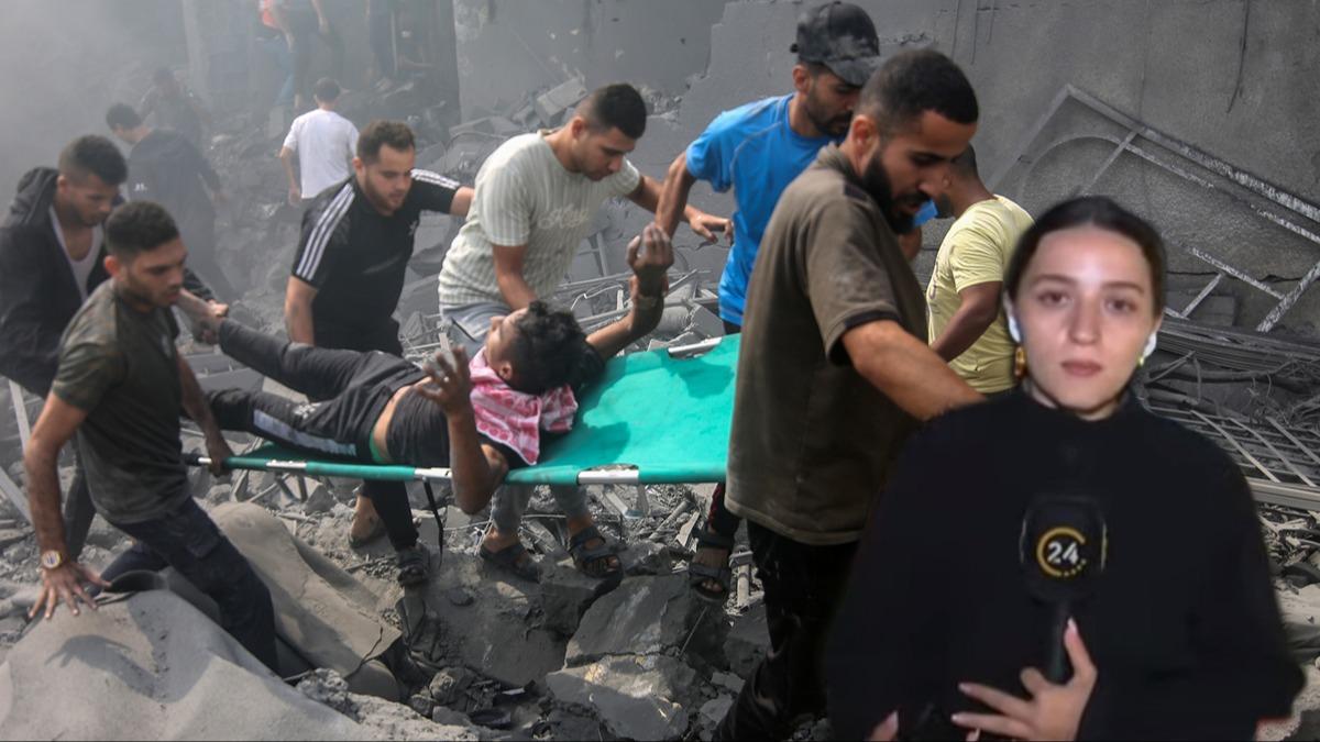 24 TV ekibi snr hattnda: Abluka nedeniyle Gazze'deki yarallara mdahale edilemiyor
