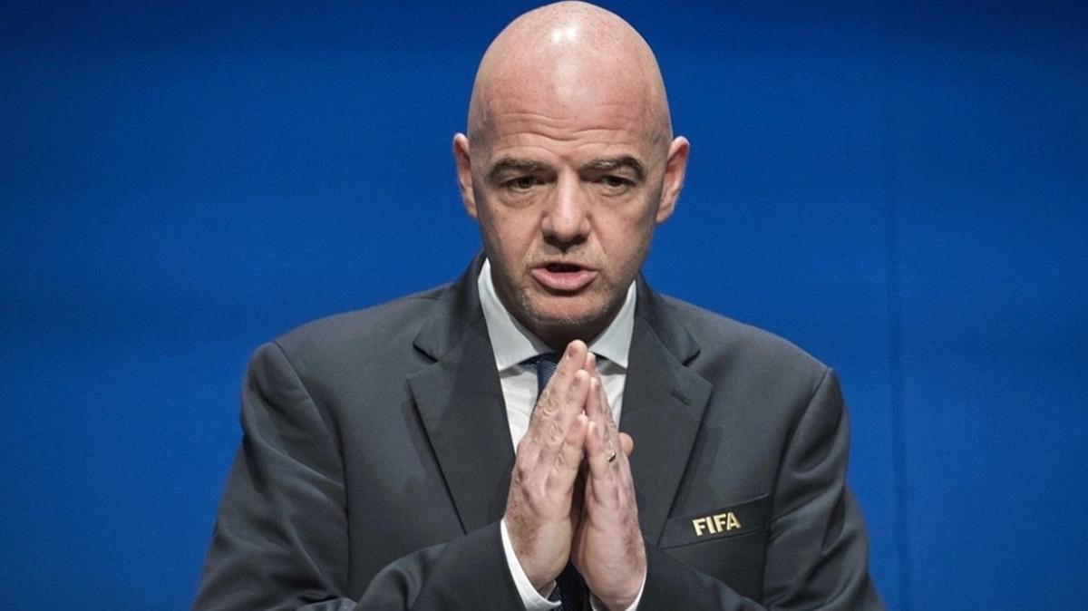 FIFA Bakan Infantino'dan srail-Filistin aklamas